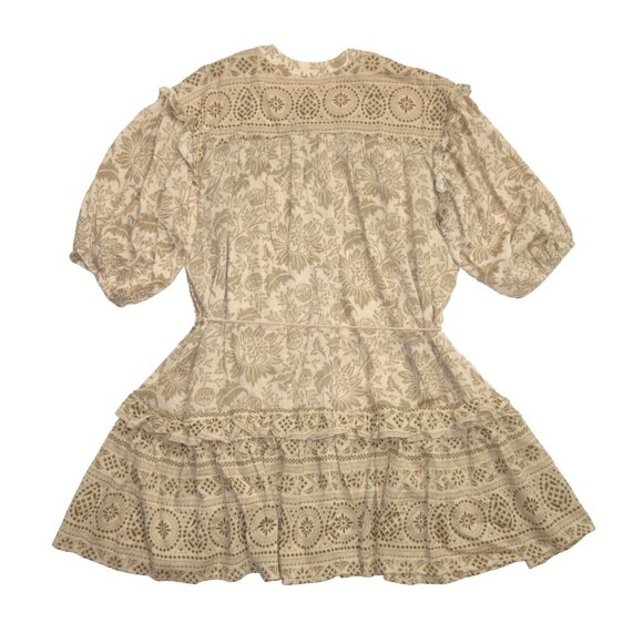 NEW SPELL & the Gypsy Collective Lioness Tunic Mini in Smoke Floral Dress S - Picture 10 of 10